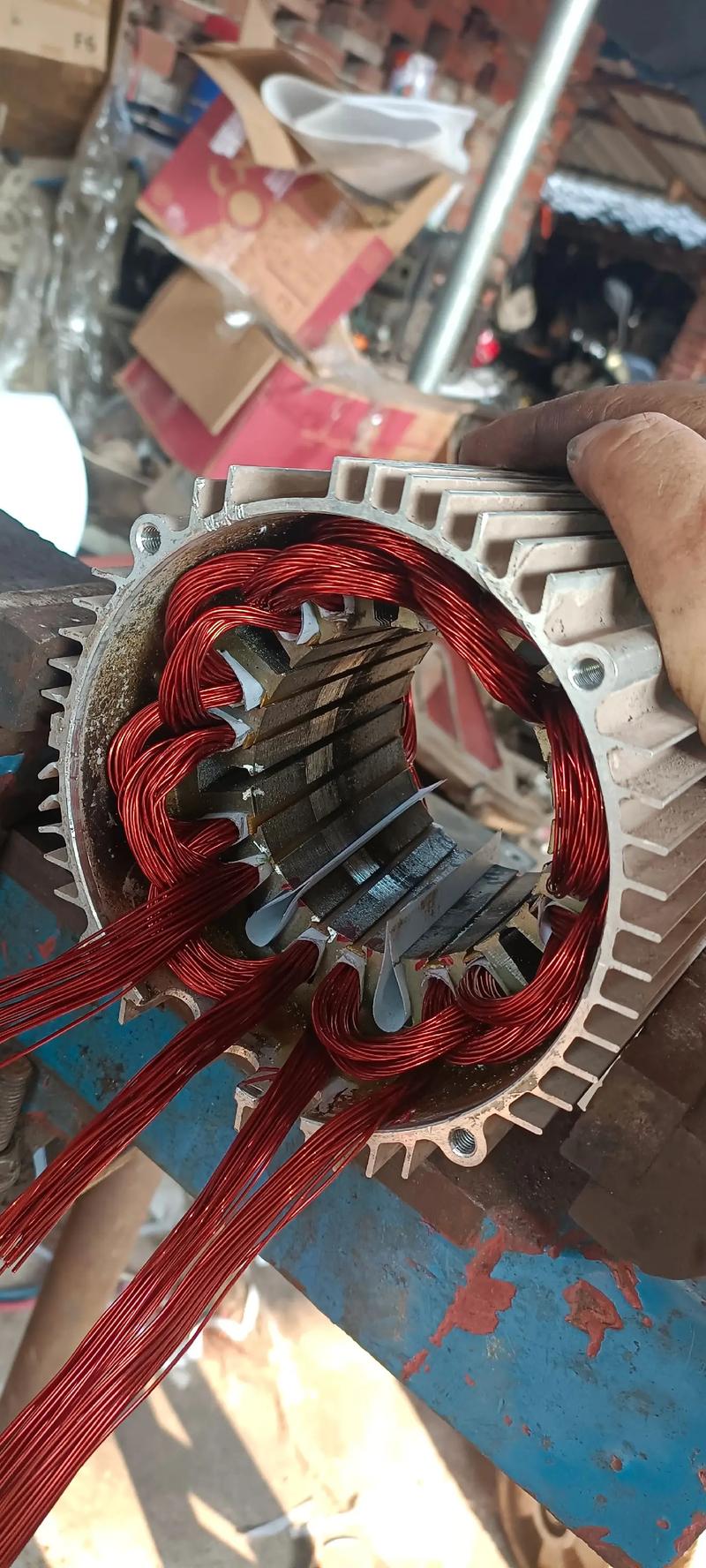 三輪車直流無刷電機(jī)修理!