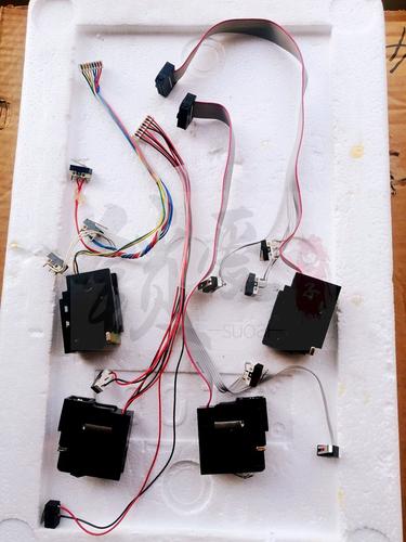 門鎖電機直流馬達電動機智能鎖維修配件適配愛艾迪爾adel電子門鎖